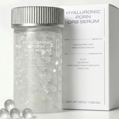 Salmon DNA Orb Serum. The Serum That Changes Form The Moment You Touch It